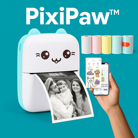 PixiPaw™ – Dein süßer Begleiter für Fotos, Notizen & mehr